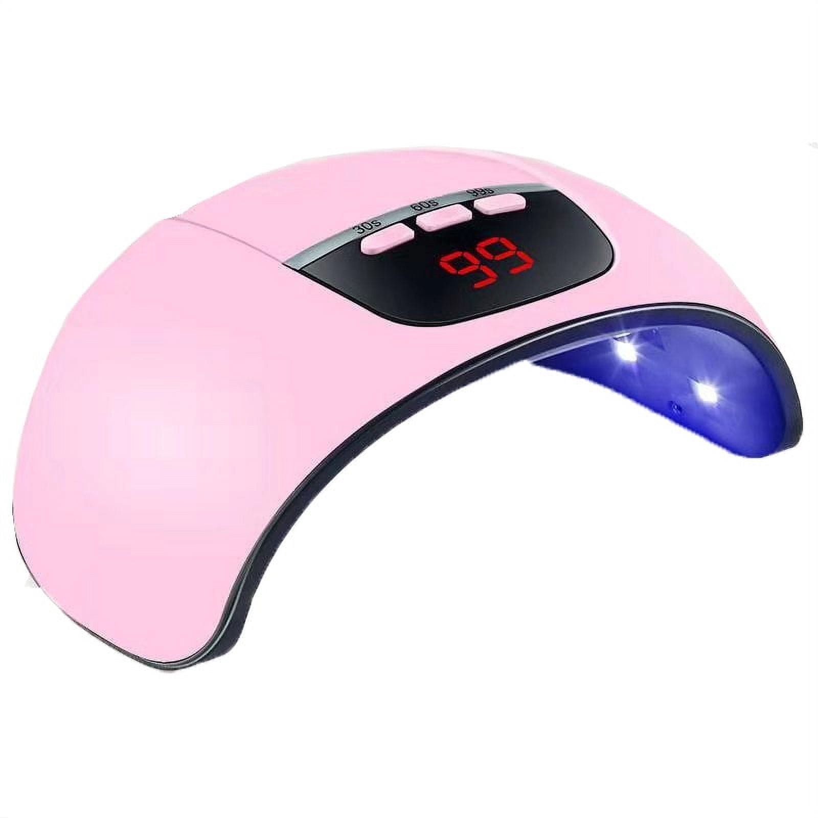 UV LED Nail Lamp Portable 54W 15 LEDs Nail Dryer Nail Polish Curing Lights for Fingernails