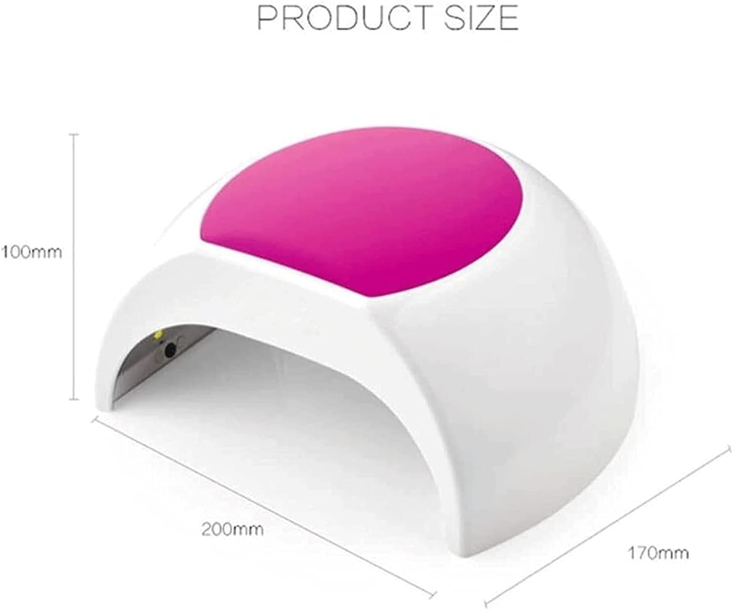 UV LED Nail Lamp for Two Hand, Led Nail Light for Gel Nails with Light Bead, Gel Nail Lamp Quick Curing Nail Gel Polish, Nail Dryer Suitable Salon and Home Use