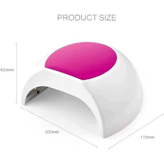 UV LED Nail Lamp for Two Hand, Led Nail Light for Gel Nails with Light Bead, Gel Nail Lamp Quick Curing Nail Gel Polish, Nail Dryer Suitable Salon and Home Use