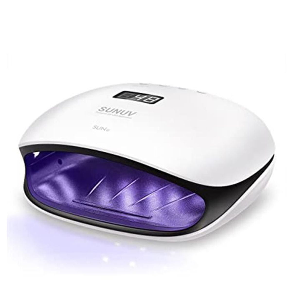 UV Lamp, 48W Professional UV LED Nail Lamp with 4 Timers, LCD Display, Sensor and Double Speed Drying for Home and Salon