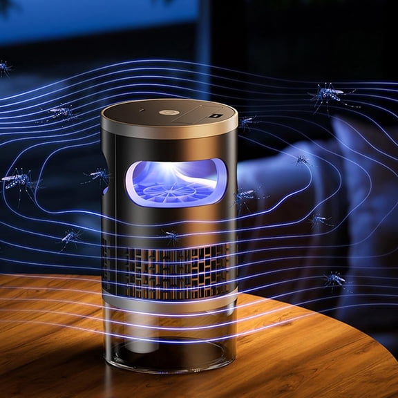UV Lamp, Quiet 360 Omnidirectional Trap, USB Powered, Safe for Kids and Pets, Electric llent Light for Home Camping Patio