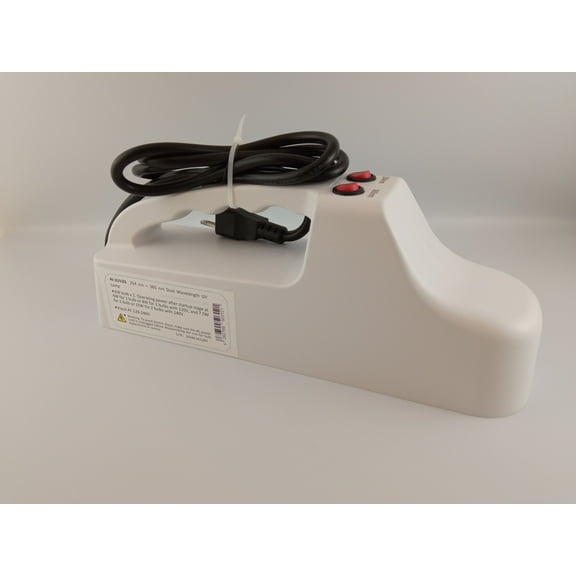 UV Lamp for Lab and Mineral Rocks w/ vis. Light Filter 6W x2 254nm + 365nm UVC + UVA 120-240V AC Powered AAdvance Instruments AI-3UV20