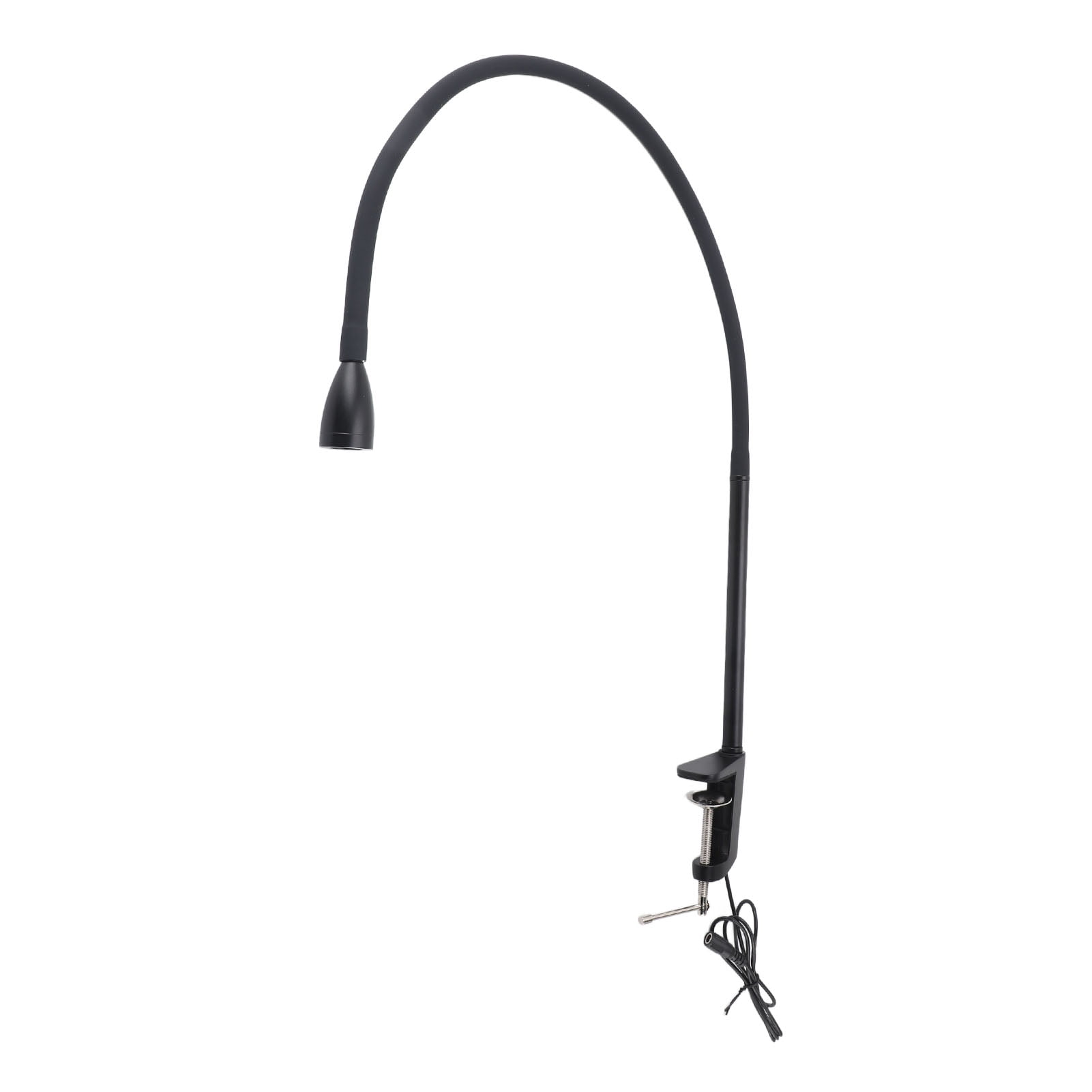 UV Lamp for Lash Extension 395 to 400nm Gooseneck LED Light with Clamp and Foot Pedal Switch Nails