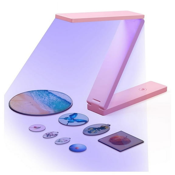 UV Lamp for Resin Curing, 3 in 1 Use, Resin Supplies for UV Resin, Resin Mold, DIY Craft Decoration plastic