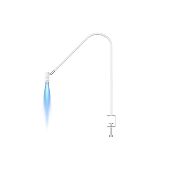 UV Lash Lamp 6W - Eyelash Extension & Nail Dryer, 360 Flexible Gooseneck, UV Glue Curing Light for Salon Use B