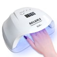 thumbnail image 1 of UV Led Nail Lamp NAILGIRLS 54W Nail Dryer Led Lamp for Gel Nails Polish Curing Light with Auto Sensor 4 Timer 10/30/60/99S White, 1 of 9