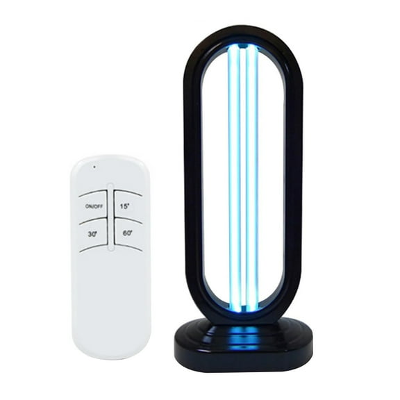 UV Light Lamp with Remote Control Timer Function Home Office Portable Ultraviolet Lamp for Indoor Air Surface Use