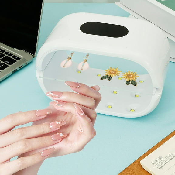 UV Light for Resin Large Double-Sided Light with UV Flashlight 2-in-1 Detachable Resin Curing Machine 3-Speed Digital Display 36w Fast Curing Lamp for Crafts Jewellery Making