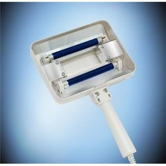 UV Magnifier Hand Held Woods Exam Lamp - Chrome