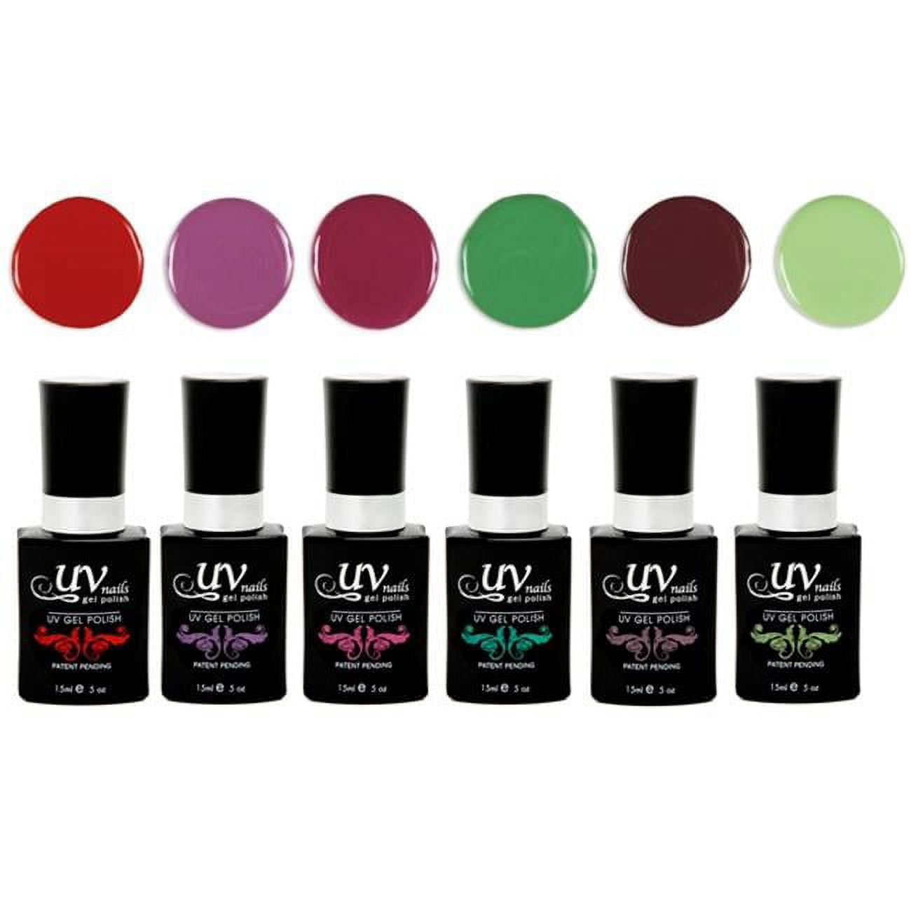 UV-Nails Cape Cod LED Gel Polish - Set of 6