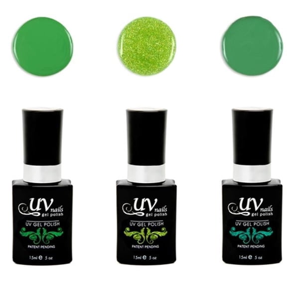 UV-Nails Hebe LED Gel Polish - Set of 3