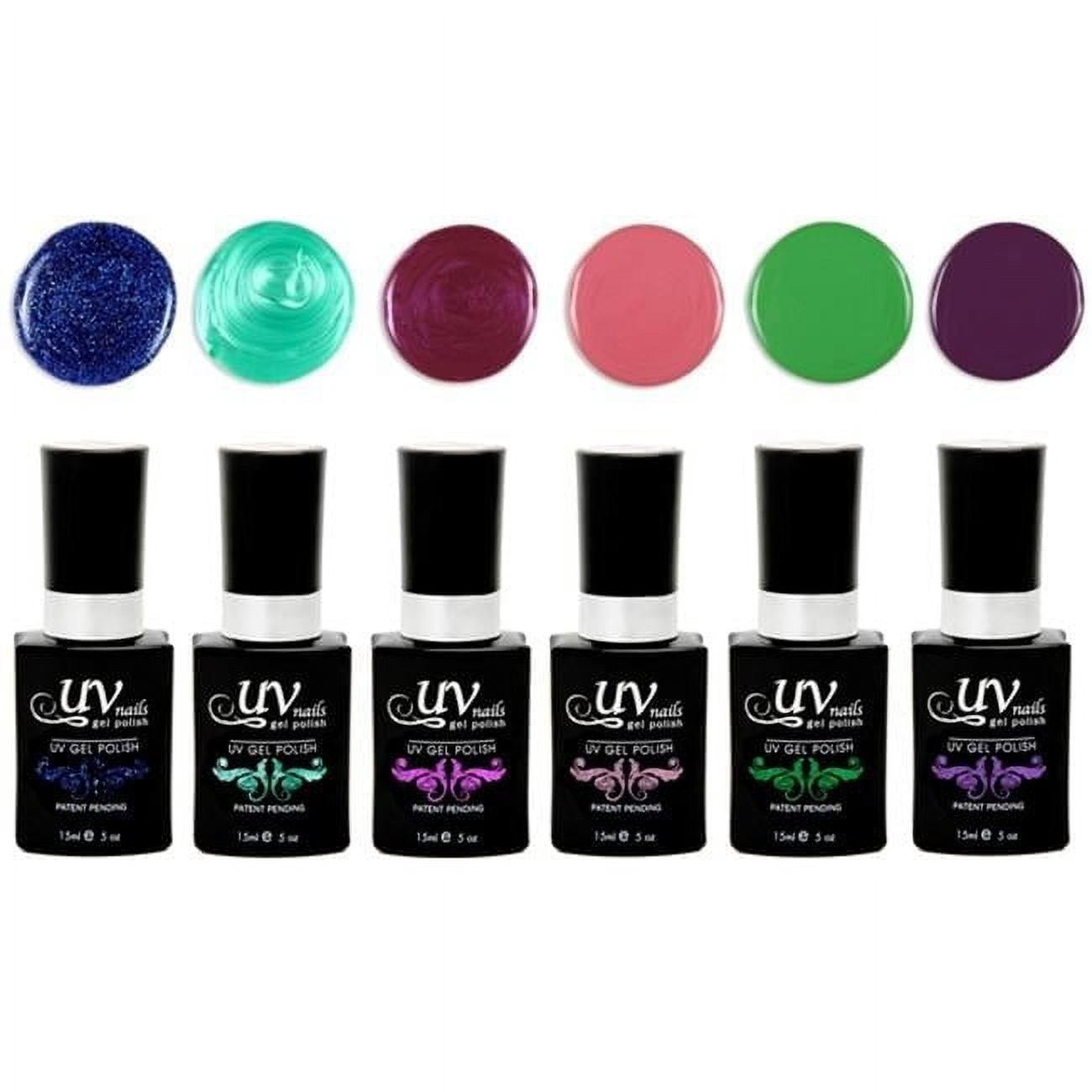 UV-Nails Honolulu LED Gel Polish - Set of 6
