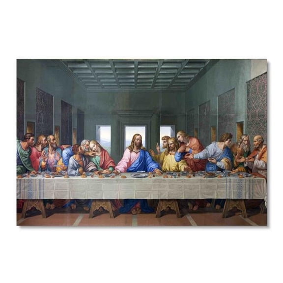 UV Pix The Last Supper Acrylic Glass Art