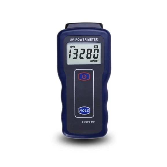 UV Power Meter Digital Display Broadband UV Detector UVA UVB Lamp Solar Film Ultraviolet Light Source Radiation Intensity Tester ,Easy to Use