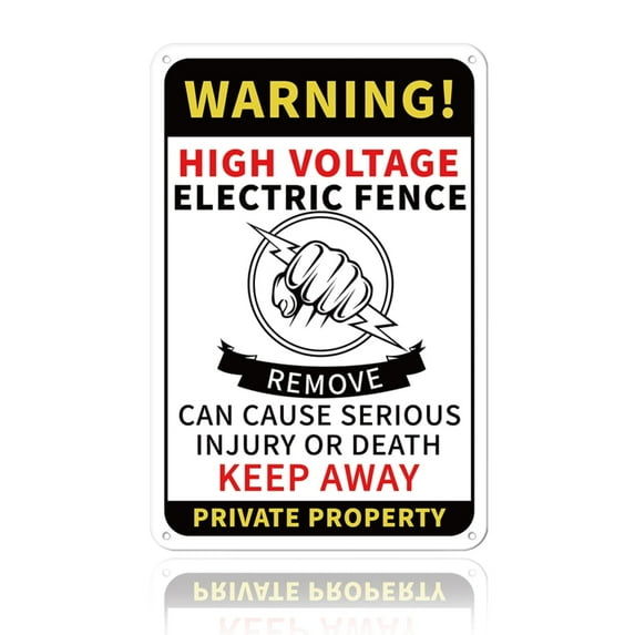 UV Protected Waterproof Aluminum Warning Signs Colorful 300x200x0.9mm