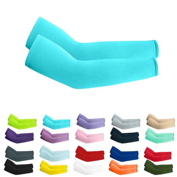 UV Protection Arm Sleeves for Men Women, Cooling Sun Protection Arm Cover, Stretch Compression Sleeves for Outdoor Sports Driving