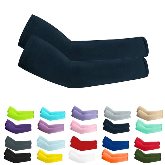 UV Protection Arm Sleeves for Men Women, Cooling Sun Protection Arm Cover, Stretch Compression Sleeves for Outdoor Sports Driving
