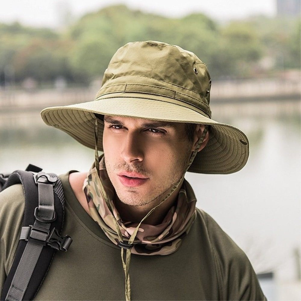 Fisherman's hat, Sunshade hat, Leisure Travel Hiking hat, Men and Women