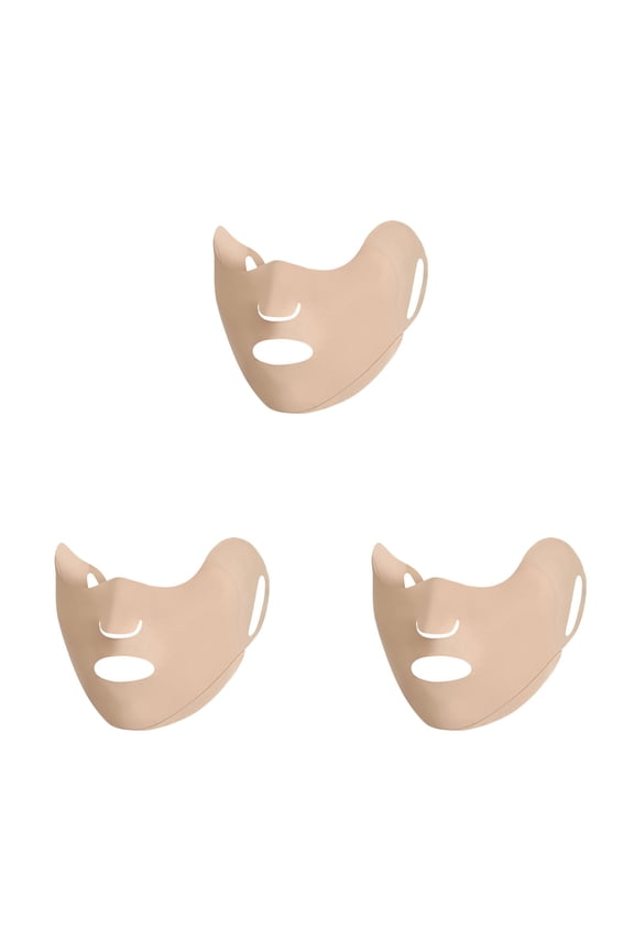 UV Protection Face Mask 3 pack Breathable Washable Sun Cover for Outdoor Sports Running Cycling,Colour as Pictured
