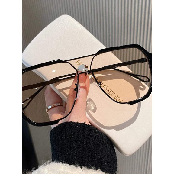 UV Protection Oversized Sunglasses