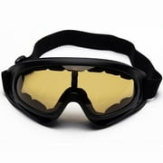 PAZINGER UV Protection Ski Goggles Outdoor Sports Ski Glasses CS Army Tactical Military Goggles Windproof Snowmobile Bicycle Motorcycle Protective Glasses with Adjustable Straps