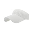 thumbnail image 1 of UV Protection Sun Visor Hat Wide Brim Knitted Running Visor for Women Ponytail Friendly Quick Drying Breathable Sports Cap for Golf Beach Tennis Summer Outdoor Elastic Lightweight, 1 of 6
