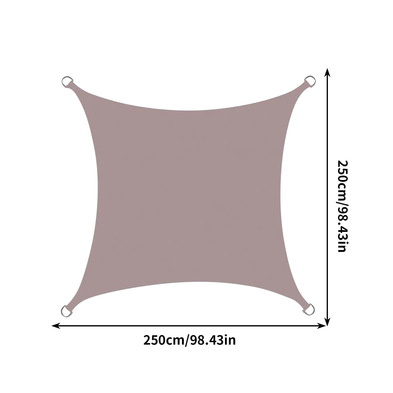 Sonnenschutzstoff Rolle 1,8 X 15,2 M - 95% UV-Block, Braun, Zuschneidbar Für Pavillon, Garten & Camping