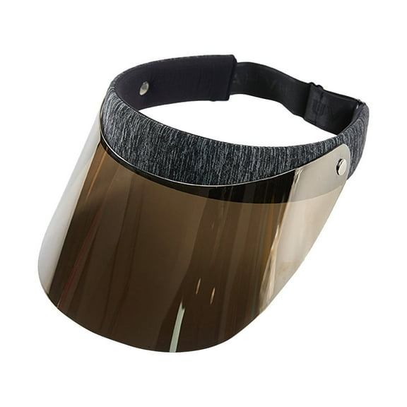 UV Protection UPF 50  Transparent Sun Visor Hat For Hiking, Camping