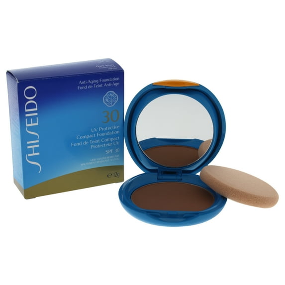 UV Protective Compact Foundation SPF 30 - # SP70 Dark Ivory by Shiseido for Women - 0.42 oz Foundati