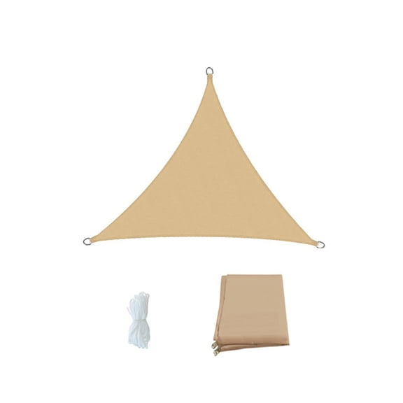 UV Protective Triangle Shade Sail for Outdoor Use in Garden or Balcony