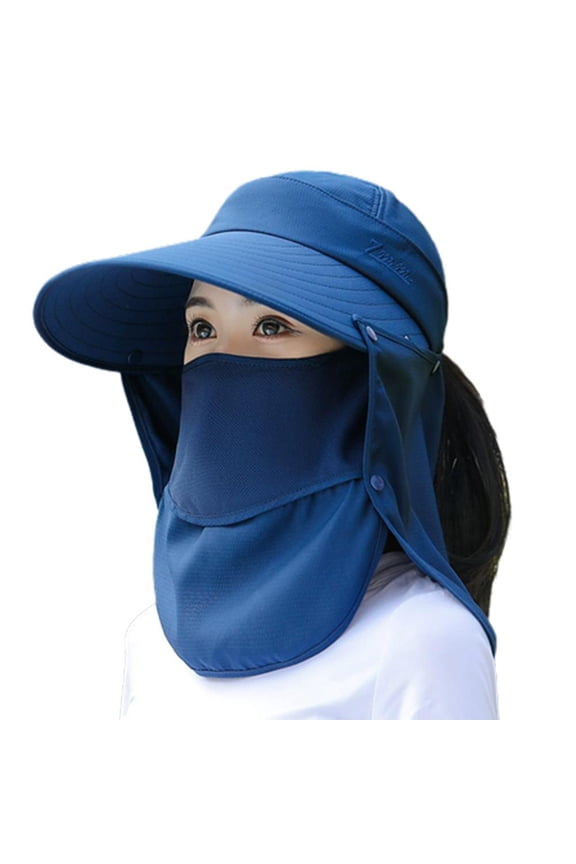 Adjustable Women's Sun Hat with Wide Brim - 3 Color Options