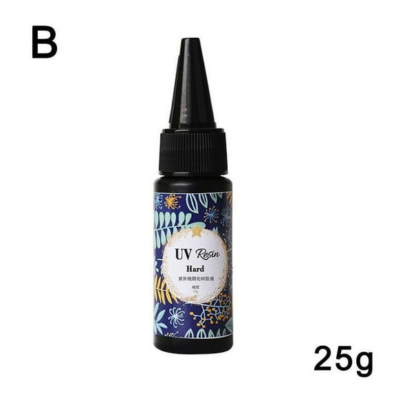 UV Resin Hard Ultraviolet Curing Crystal Epoxy Resin for DIY Jewelry Handmade Making, Craft Decoration
