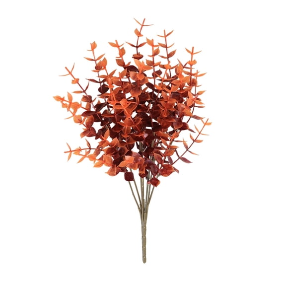 UV Resistant Artificial Fall Flower Bundle, Plastic Faux Autumn Plant, Realistic Fake Flower for Front Door, Porch, Patio, Yard, Balcony, Thanksgiving and Autumn Outdoor Decor