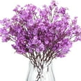 thumbnail image 1 of UV Resistant Artificial Flowers Indoor with Green Leaves, Realistic Faux Flowers Bouquet, All Weather Decor for Garden Porch Wedding Vase Arrangement(White), 1 of 9
