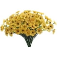 thumbnail image 1 of UV Resistant Artificial Flowers Outdoor - 12 Bundles No Fade Flowers for Garden Porch Window Box Decor, All Weather Outdoor Decorations, 1 of 8