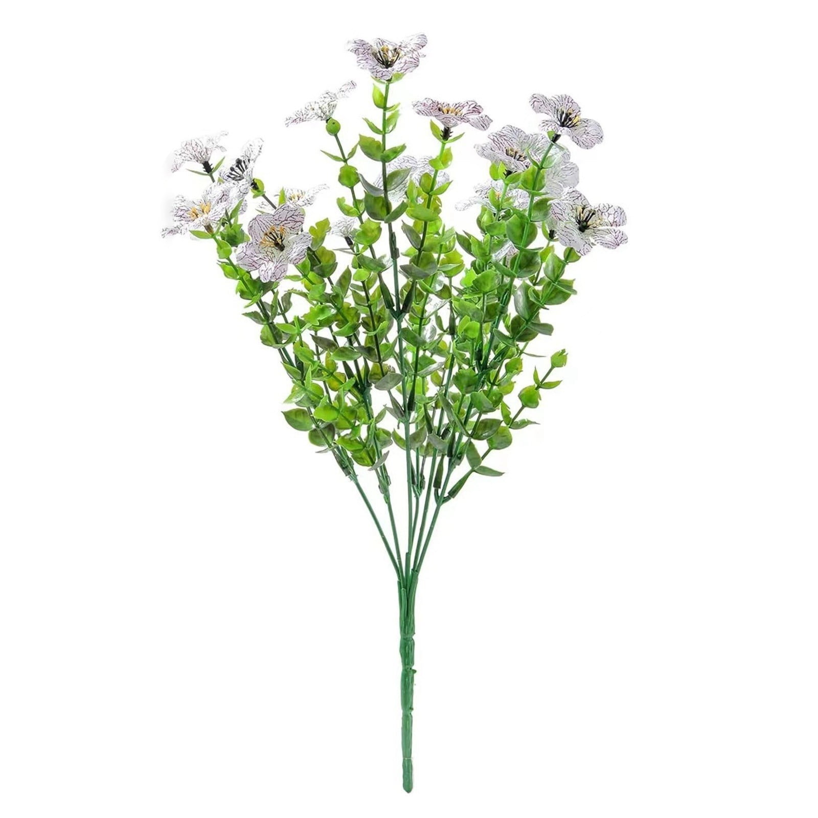 UV Resistant Artificial Flowers Outdoor - & Wildflowers for Garden, Porch & Window Box Decor - No Fade Flowers for All Season Decoration