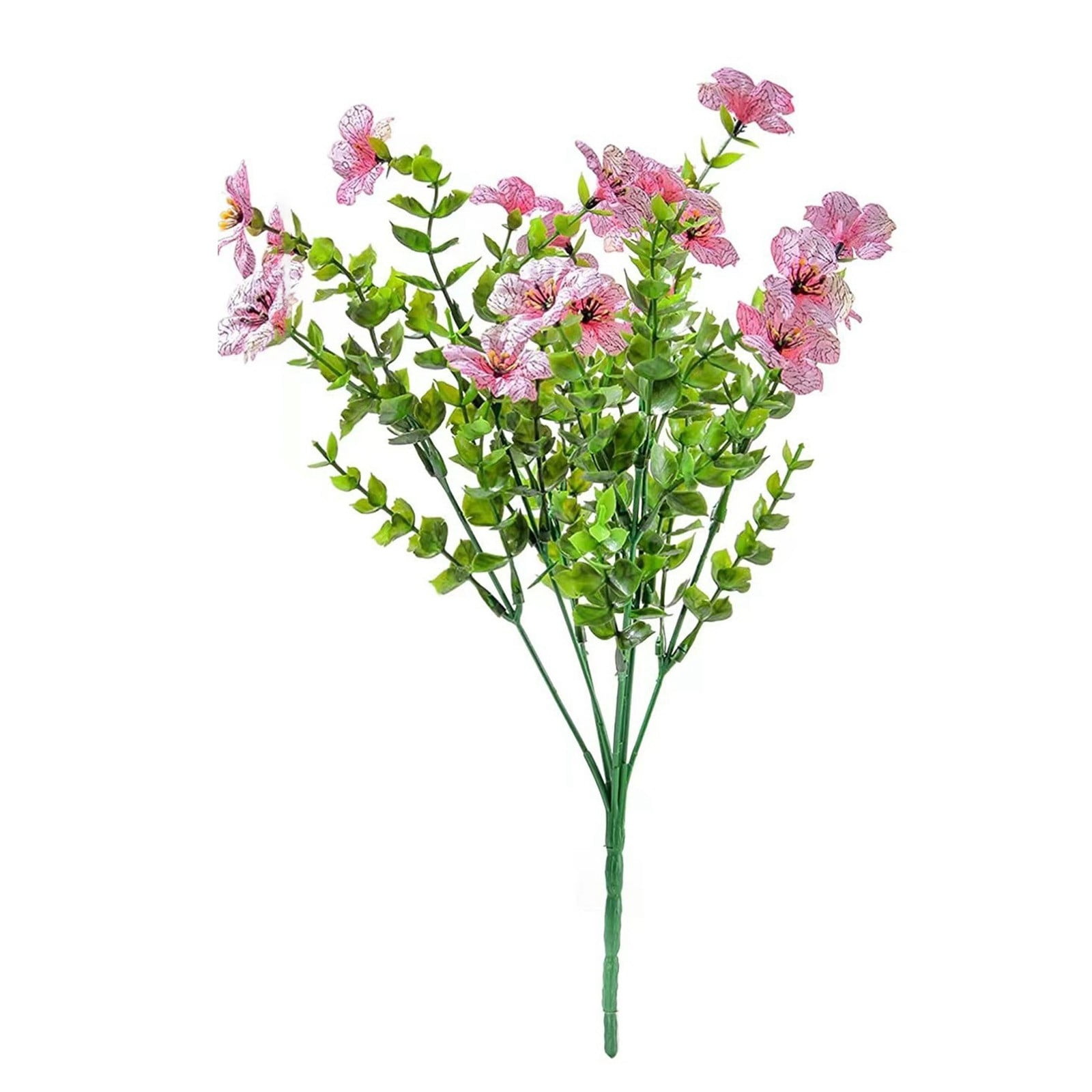 UV Resistant Artificial Flowers Outdoor - & Wildflowers for Garden, Porch & Window Box Decor - No Fade Flowers for All Season Decoration