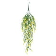 thumbnail image 1 of UV-Resistant Artificial Hanging Plants 30-Inch Lifelike Chlorophytum Vines Faux Greenery Outdoor Indoor Decor No Maintenance Plastic Foliage, 1 of 1