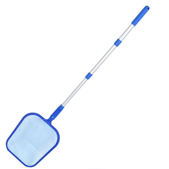 Special Price UV Resistant Pool Skimmers with Pole, Blue, 60" Scoop Net