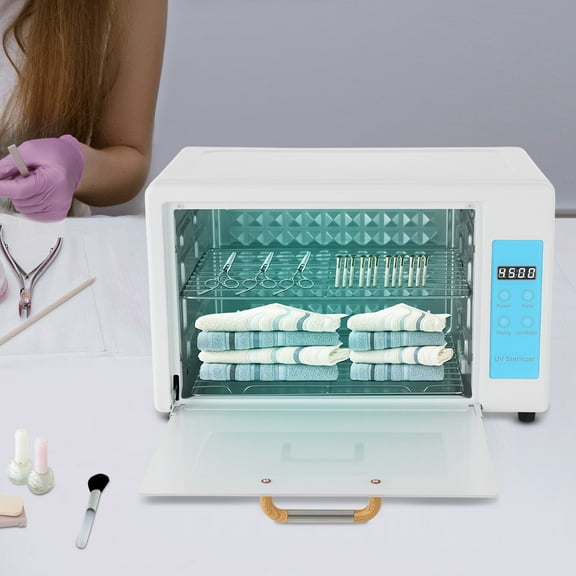 UV Sanitizer Box, Home Dental Medical Nail Salon Sterilizer Disinfection Cabinet