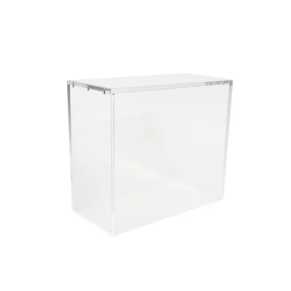 UV-Shield Acrylic Display Case for Elite Trainer Boxes Magnetic Lid, UV-Resistant Crystal-Clear Acrylic Protector