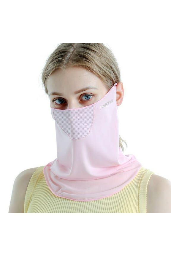 UV Sun Protection Face Mask with Neck Coverage,Face Shield Breathable Design for Summer Outdoor Activities