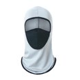 thumbnail image 1 of UV Sun Protection Face Mask with Neck Coverage UPF 50+ Face Soft Breathable Design for Summer Outdoor Activities Light Gray One Size, 1 of 3