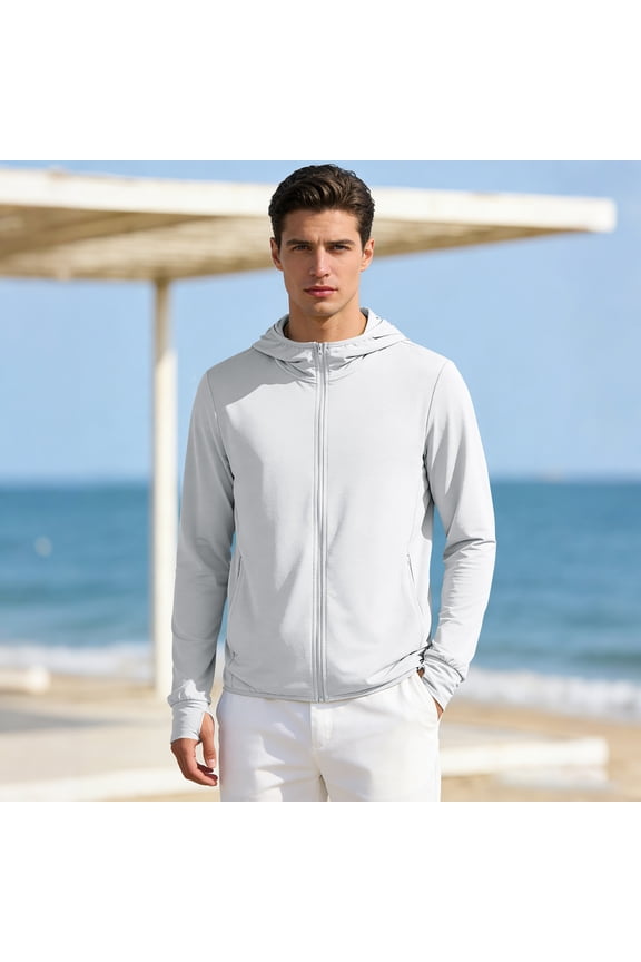 UV Sun Protection Jacket Quick Dry Waterproof Lightweight Breathable Hooded Windbreaker Couple Outdoor Performance Skin Clothing for Hiking