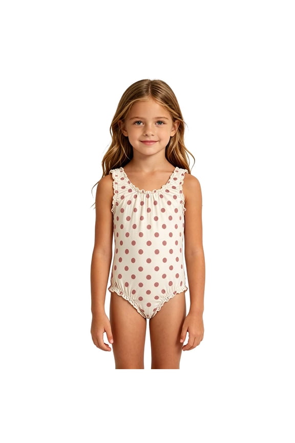 UV Sun Protection Rash Guard Swimsuit Cute Printed Long Sleeve High Elasticity Beach Bathing Suit for Kids Girls