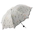 thumbnail image 1 of UV Sun Umbrella Compact Folding Umbrella lightweight Portable Travel Umbrella for Rainproof,with Black Anti-UV Coating, 1 of 6