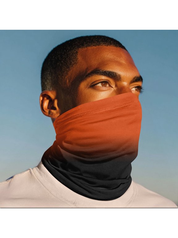 UV Sun Visor Cycling Mask, Anti-Ultraviolet Neck Scarf Sunscreen for Outdoor Sports, Breathable Ice Silk Face Cover, Lightweight Moisture-Wicking for Men Women