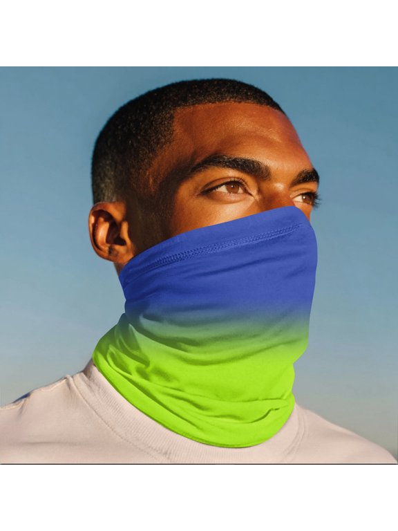 UV Sun Visor Cycling Mask Lightweight Ice Silk Neck Gaiter, Breathable Sunscreen Scarf for Outdoor Sports, Fishing, Running Blocks Harmful UV Rays, Cool & Comfortable