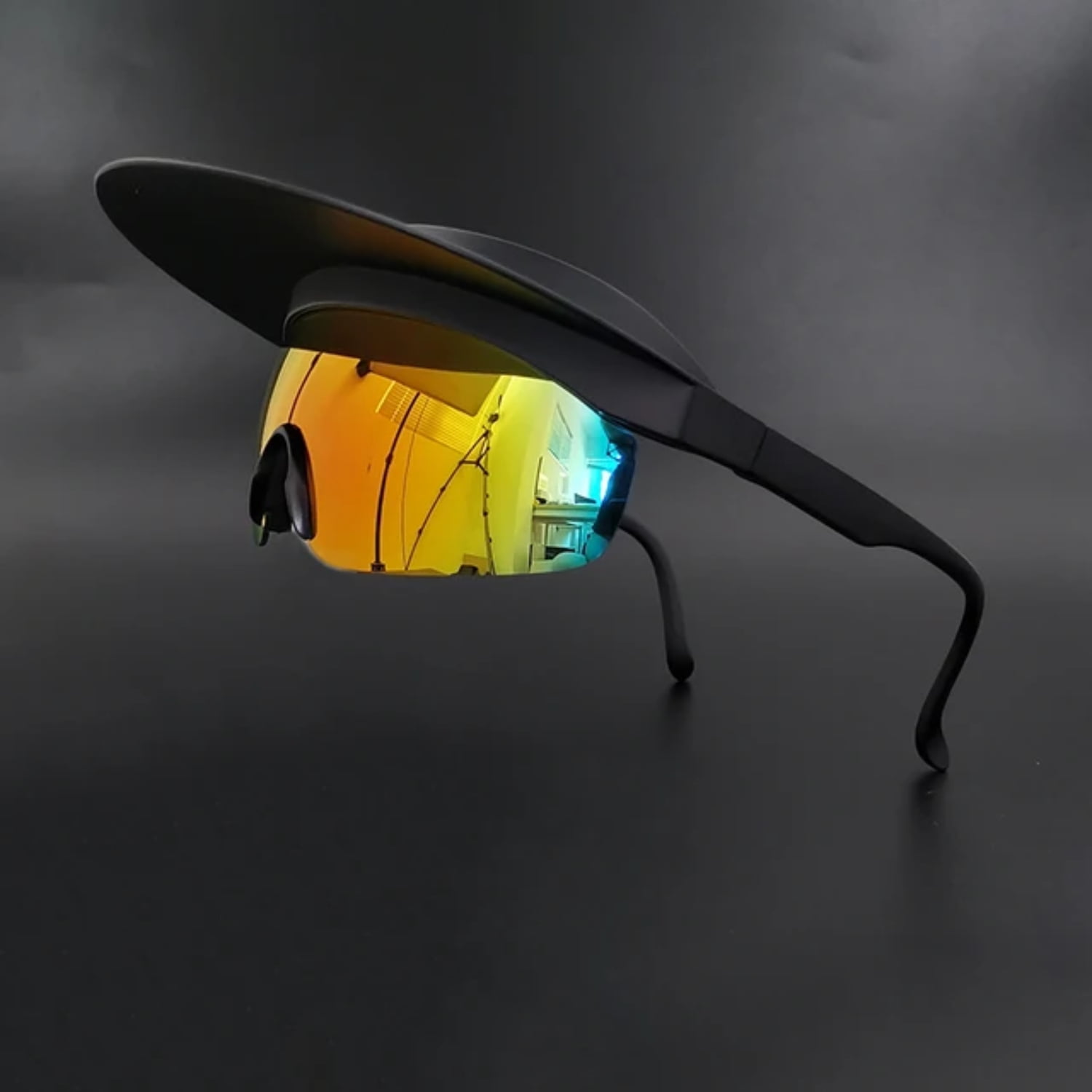 UV400 Brim SunProof Cycling Sunglasses for Men and Women Stylish