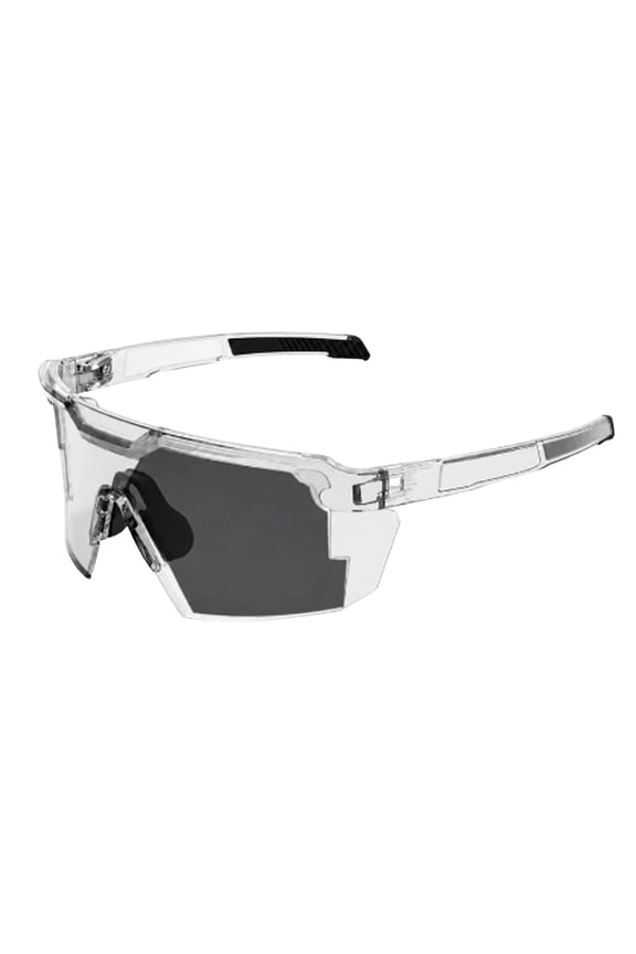 UV400 Photochromic Polarized Safety Glasses Impact Resistant Outdoor Sports Work Eyewear For Men Women Auto Tint Lenses (Blue)